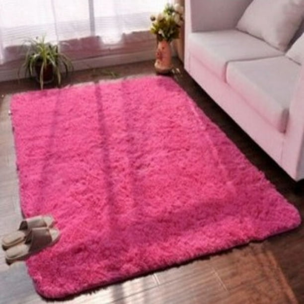 63x48 Inch Area Rug and Carpet Floor Rug,Non-Slip Large Carpet Watermelon Slice and Lemons 